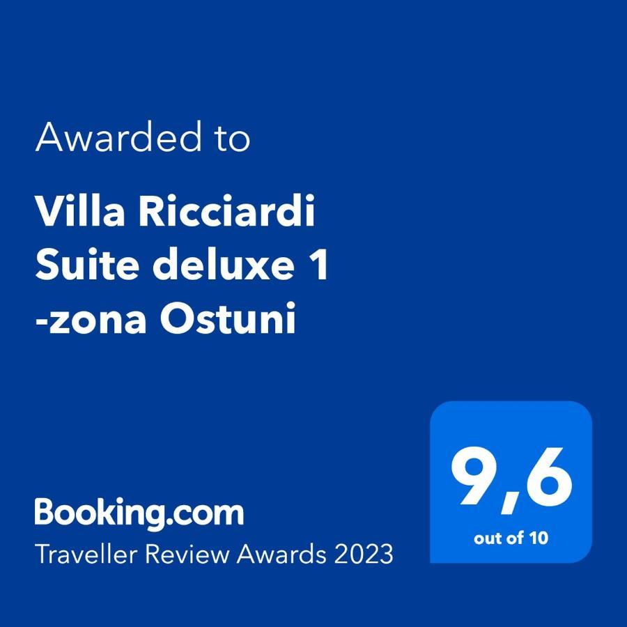 Villa Ricciardi-Suite Famigliare 1-Zona Ostuni Монталбано Екстериор снимка